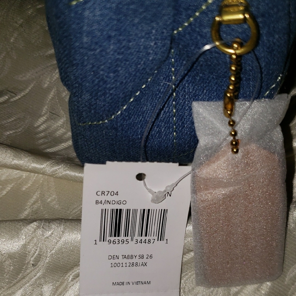 Coach Denim Tabby Sb 26 Shoulderbag - Picture 5 of 9
